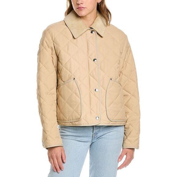 Burberry Diamond Quilted Cropped Jacket - Picture 3 of 4